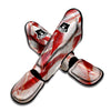 Bacon Weaving Print Muay Thai Shin Guards-grizzshop