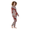 Bacon Weaving Print Women's Pajamas-grizzshop