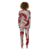 Bacon Weaving Print Women's Pajamas-grizzshop