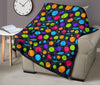 Bacteria Virus Pattern Print Quilt-grizzshop