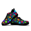 Bacteria Virus Pattern Print Sneaker Shoes For Men Women-grizzshop