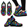 Bacteria Virus Pattern Print Sneaker Shoes For Men Women-grizzshop