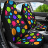 Bacteria Virus Pattern Print Universal Fit Car Seat Covers-grizzshop