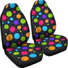 Bacteria Virus Pattern Print Universal Fit Car Seat Covers-grizzshop