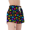 Bacteria Virus Pattern Print Women's Shorts-grizzshop