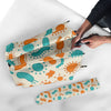 Bacteria Virus Print Pattern Automatic Foldable Umbrella-grizzshop