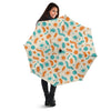 Bacteria Virus Print Pattern Automatic Foldable Umbrella-grizzshop