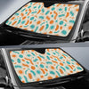 Bacteria Virus Print Pattern Car Sun Shade-grizzshop