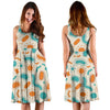 Bacteria Virus Print Pattern Dress-grizzshop