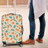 Bacteria Virus Print Pattern Luggage Cover Protector-grizzshop