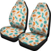 Bacteria Virus Print Pattern Universal Fit Car Seat Covers-grizzshop