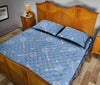 Badminton Cute Print Pattern Bed Set Quilt-grizzshop