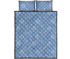 Badminton Cute Print Pattern Bed Set Quilt-grizzshop