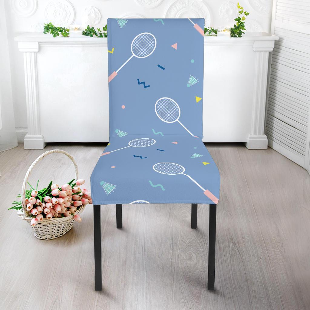 Badminton Cute Print Pattern Chair Cover-grizzshop