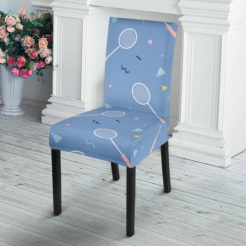 Badminton Cute Print Pattern Chair Cover-grizzshop