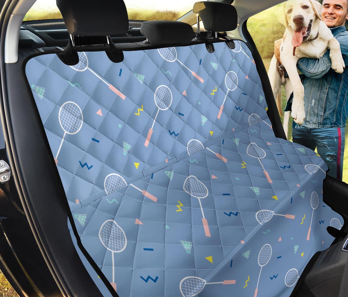 Badminton Cute Print Pattern Pet Car Seat Cover-grizzshop