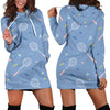 Badminton Cute Print Pattern Women Hoodie Dress-grizzshop