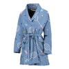 Badminton Cute Print Pattern Women Long Robe-grizzshop