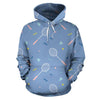 Badminton Cute Print Pattern Women Men Pullover Hoodie-grizzshop