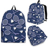 Badminton Pattern Print Backpack-grizzshop