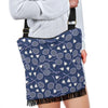 Badminton Pattern Print Crossbody bags-grizzshop