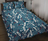 Badminton Print Pattern Bed Set Quilt-grizzshop