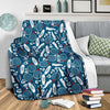 Badminton Print Pattern Blanket-grizzshop