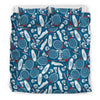 Badminton Print Pattern Duvet Cover Bedding Set-grizzshop