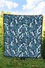 Badminton Print Pattern Quilt-grizzshop