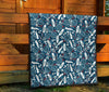 Badminton Print Pattern Quilt-grizzshop