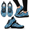 Badminton Print Pattern Sneaker Shoes For Men Women-grizzshop