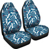 Badminton Print Pattern Universal Fit Car Seat Covers-grizzshop