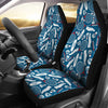 Badminton Print Pattern Universal Fit Car Seat Covers-grizzshop