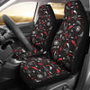 Bait Bass Fishing Pattern Print Universal Fit Car Seat Cover-grizzshop