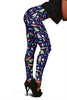 Bait Bass Fishing Print Pattern Women Leggings-grizzshop