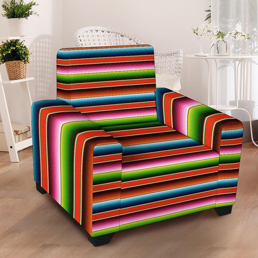 Baja Mexican Armchair Cover-grizzshop