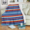 Baja Mexican Blanket Serape Pattern Print Blanket-grizzshop