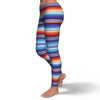 Baja Mexican Blanket Serape Pattern Print Pattern Women Leggings-grizzshop