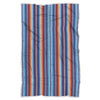 Baja Mexican Blanket Serape Pattern Print Throw Blanket-grizzshop