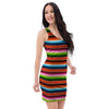 Baja Mexican Bodycon Dress-grizzshop