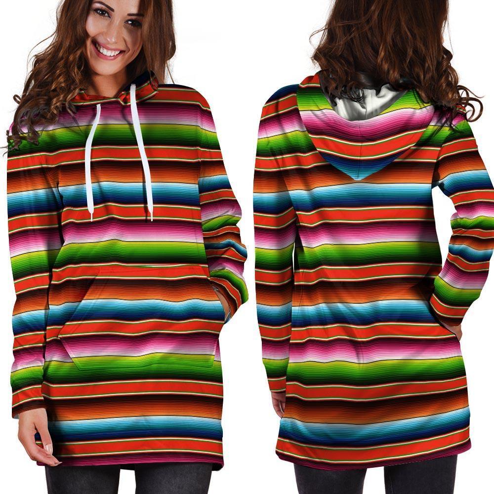 Baja Mexican Hoodie Dress-grizzshop