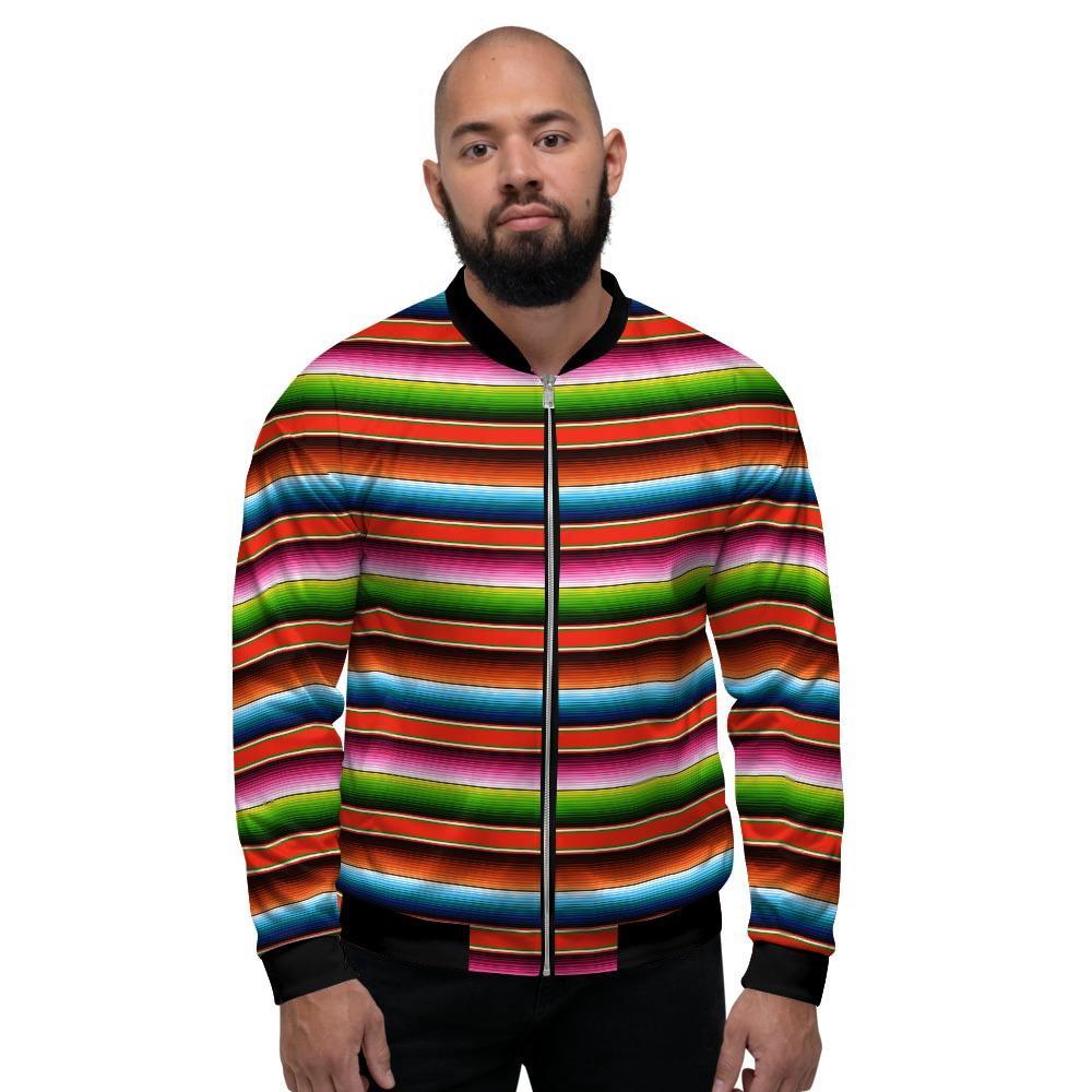 Baja Mexican Men's Bomber Jacket-grizzshop