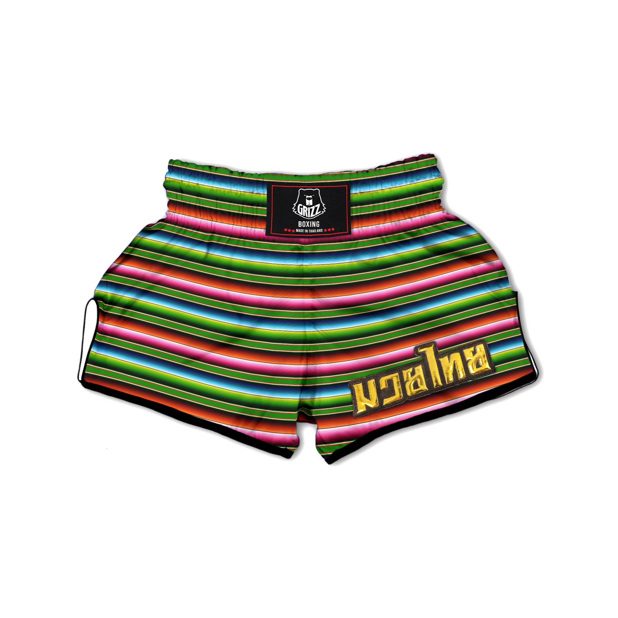 Baja Mexican Muay Thai Boxing Shorts-grizzshop