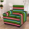 Baja Mexican Print Armchair Cover-grizzshop