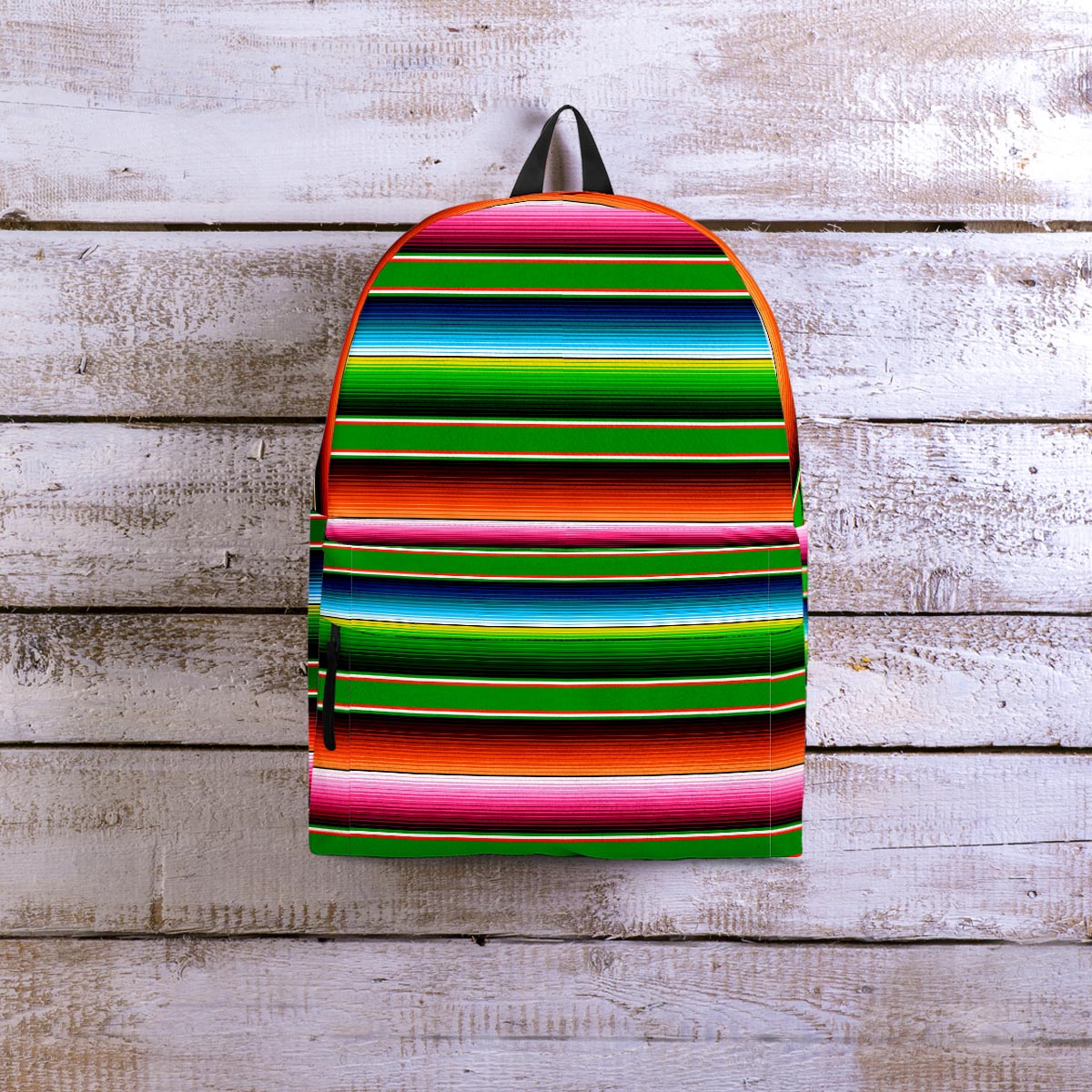 Baja Mexican Print Backpack-grizzshop