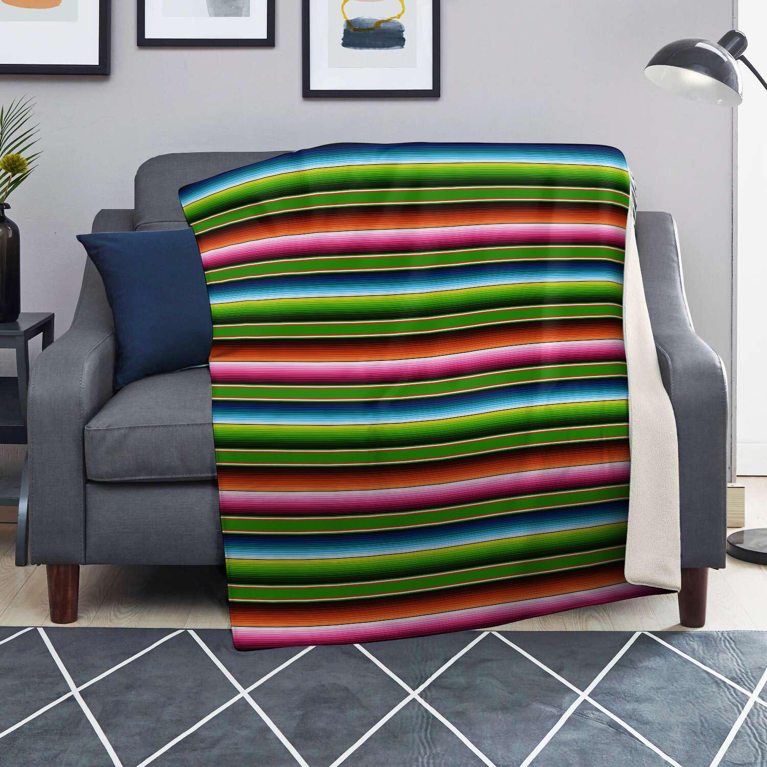 Baja Mexican Print Blanket-grizzshop