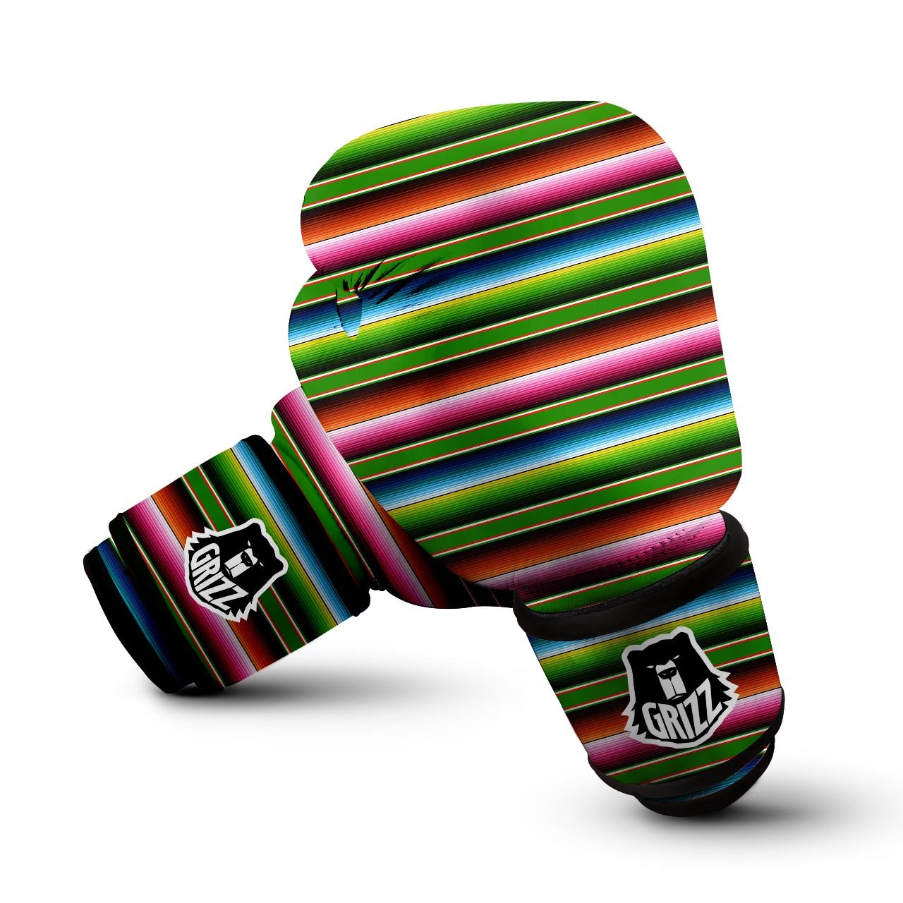 Baja Mexican Print Boxing Gloves-grizzshop