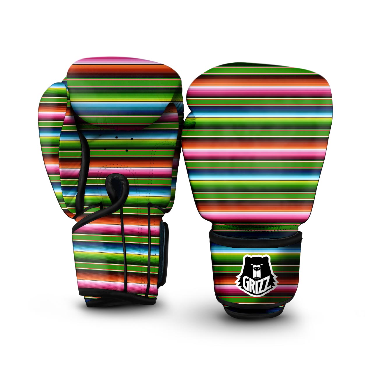 Baja Mexican Print Boxing Gloves-grizzshop