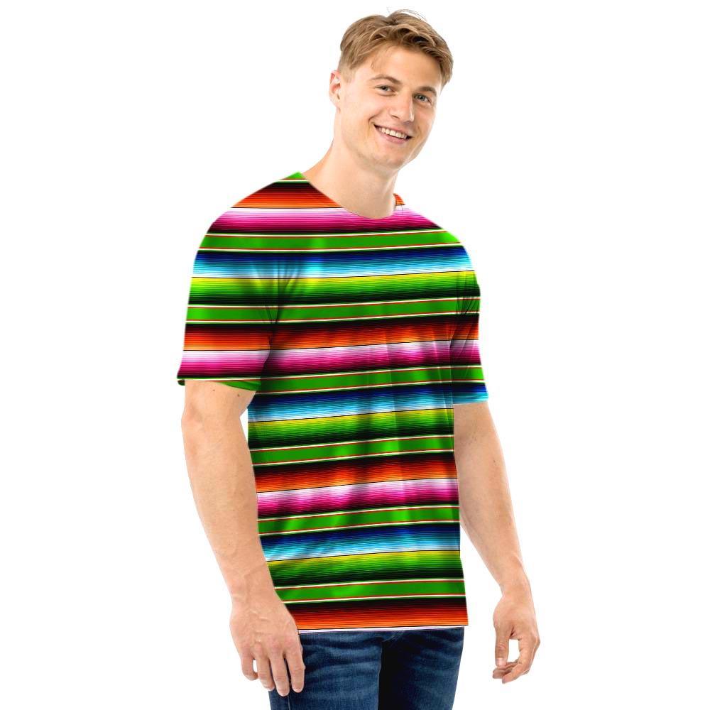 Baja Mexican Print Men T Shirt-grizzshop