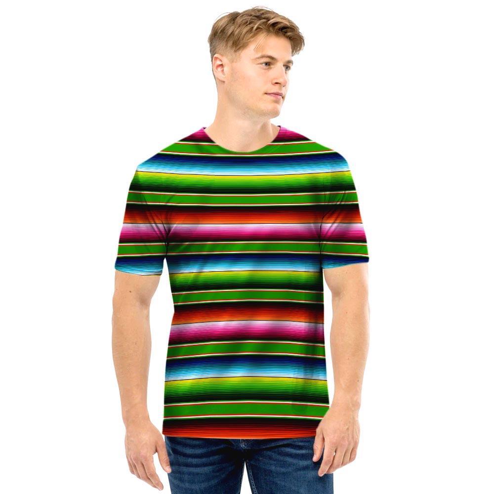 Baja Mexican Print Men T Shirt-grizzshop